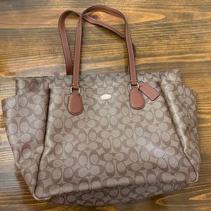Coach diaper bag